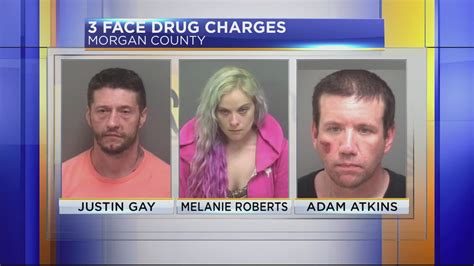 Three People In Jail After Drug Raid And Police Chase In Morgan County
