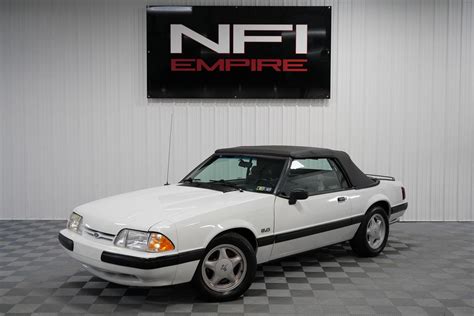 Used 1991 Ford Mustang Lx 2d Convertible For Sale 14991 Nfi