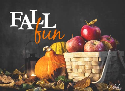 Fall Activities Festivities And Fun Carlisle Title
