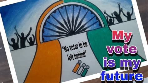 National Voters Day Drawing Easy National Voters Awareness Contest