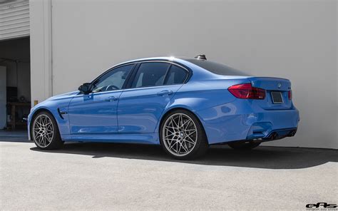 Yas Marina Blue Bmw M3 With A Competition Package Gets Ind Cosmetic