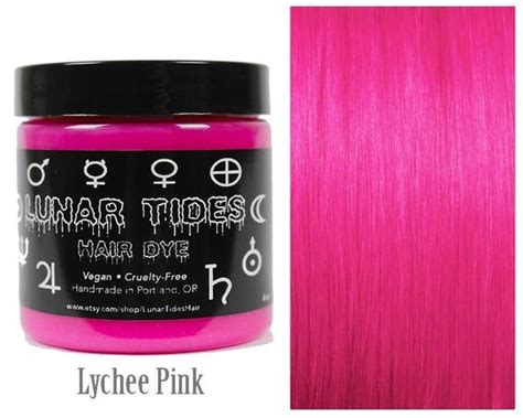 hot pink hair dye etsy pink hair dye hot pink hair dyed hair