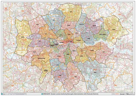 Boroughs Of London Map