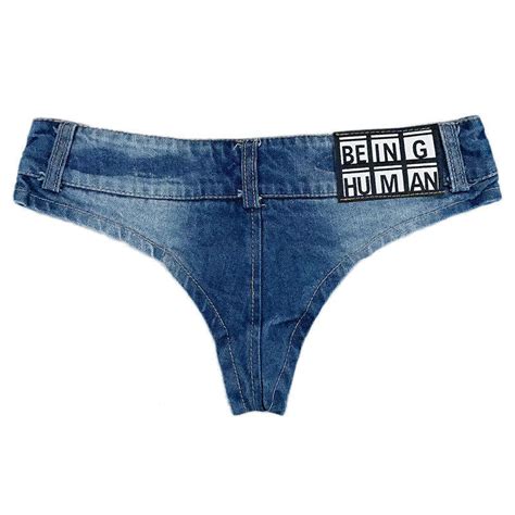 Buy Women Mini Denim Jean Shorts Ultra Low Rise Club Booty Twerk Wear