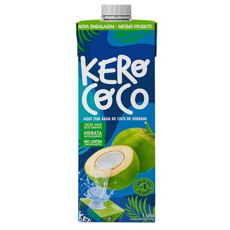 Água De Coco Caixa 1l Kero Coco Supermercado Savegnago
