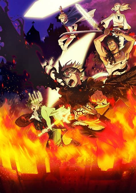 Crunchyroll El Anime Black Clover Revela Tres Voces Más Para Sus