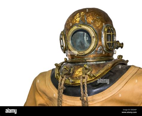 Old Diving Suit Stock Photo Alamy