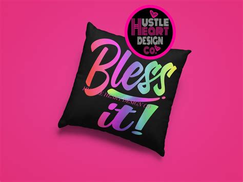 Bless It Svg Bless It Simply Blessed Spiritual Svg Etsy
