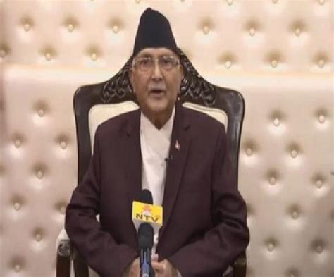 Plot Against Me President Nepal Pm Oli Asks Supporters To Be Prepared As Resignation
