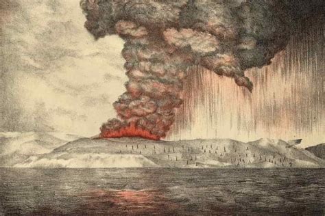 Letusan Gunung Krakatau 1883 Menyebabkan Perubahan Iklim Global