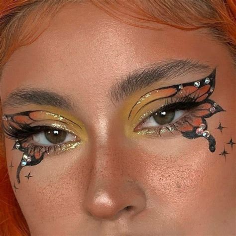 •pinterest 𝒆𝒔𝒕𝒆𝒇𝒂𝒏𝒆𝒔𝒊𝒍𝒗𝒂 Butterfly Makeup Artistry Makeup Makeup