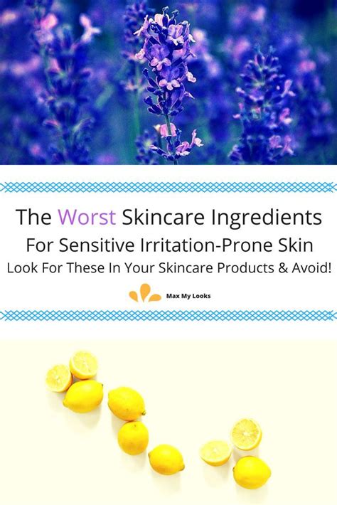 The Worst Skincare Ingredients For Sensitive Skin Avoid These Common