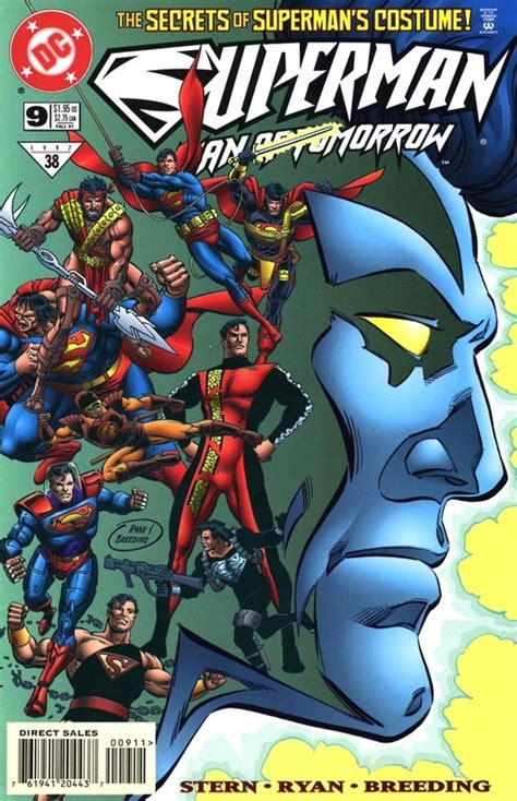 Legion Of Superheroes Homage To Superman Man Of Tomorrow Issue 9
