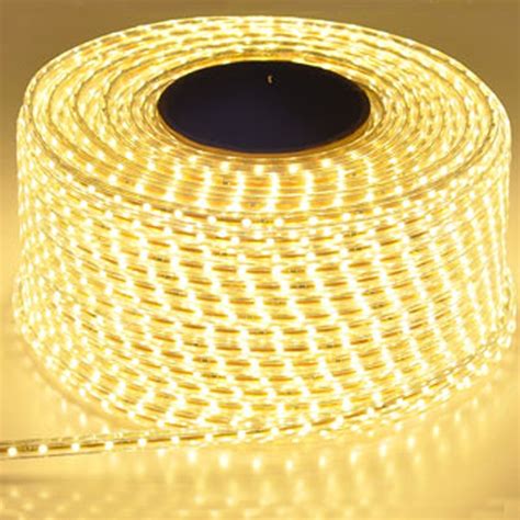 220v Waterproof Led Strip Light With Eu Plug 2835 Smd Flexible Rope