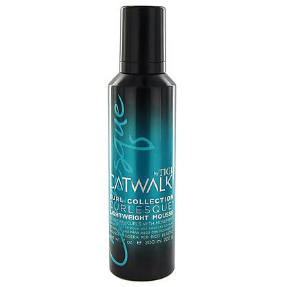 Catwalk Strong Mousse For Long Lasting Curls Tigibh