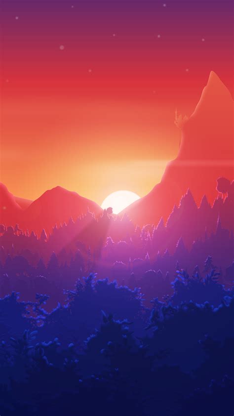Download Sunset Digital Art 8k Wallpaper By Dwhitney81 Sunset