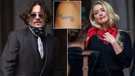 Aggregate More Than 78 Johnny Depp Amber Heard Tattoo Latest 3tdesign