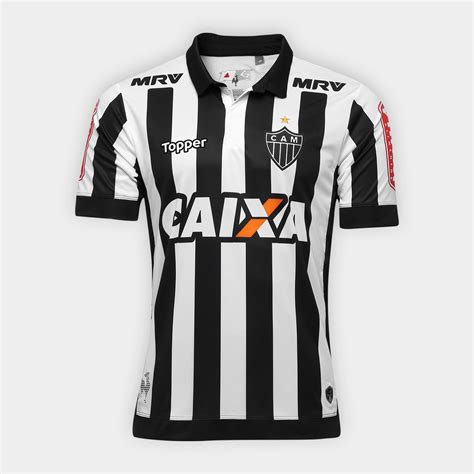 Maybe you would like to learn more about one of these? Camisa Atlético-MG I 17/18 s/nº - Torcedor Topper ...