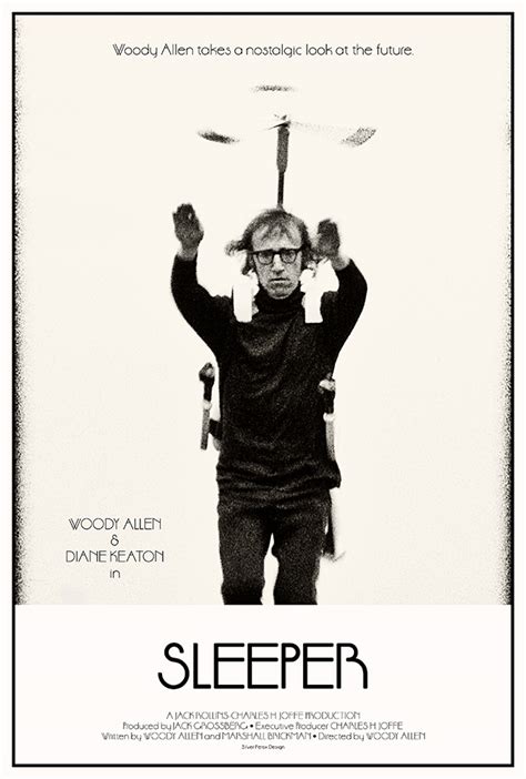 Silver Ferox Design Sleeper Woody Allen 1973