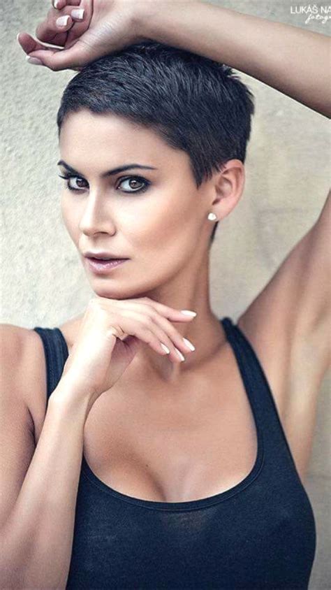 What Do You Think Of This Look Super Short Hair Short Hair Styles Pixie Very Short Hair