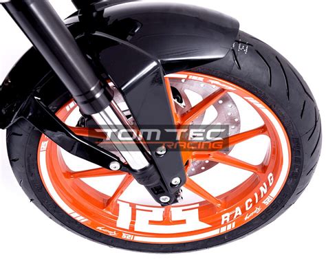 Wheel Sticker Ktm Duke Rc 125 200 250 390 Nr1 Rim Stripes Decal Tomtec