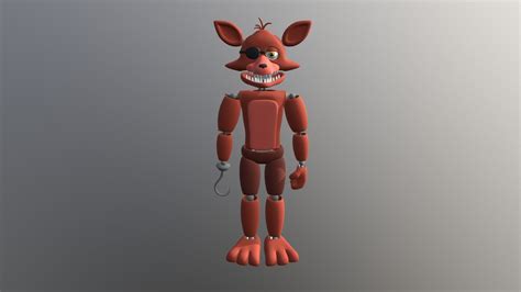 Unwithered Foxy 3d Model By 21nicholasehindre C07201e Sketchfab