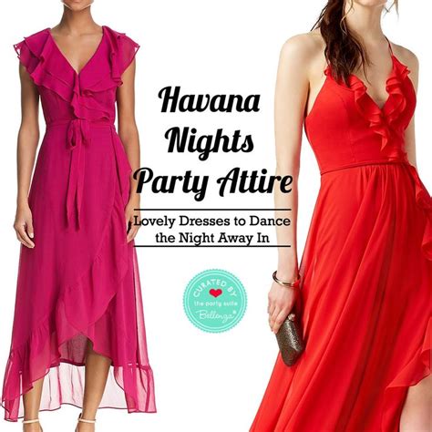 Havana Nights Party Attire Dress Party Night Havana Nights Dress
