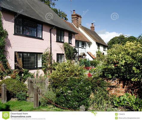 Village Cottages Stock Image Image Of Dwelling England 1794979