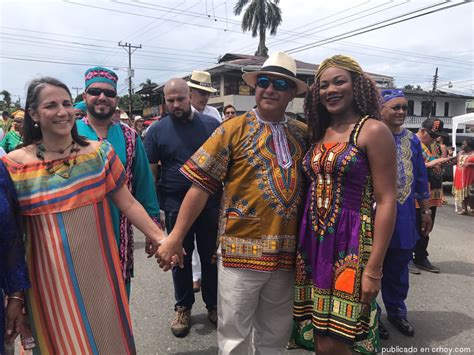 Grand Parade In Celebration Of Afro Costa Rican Culture