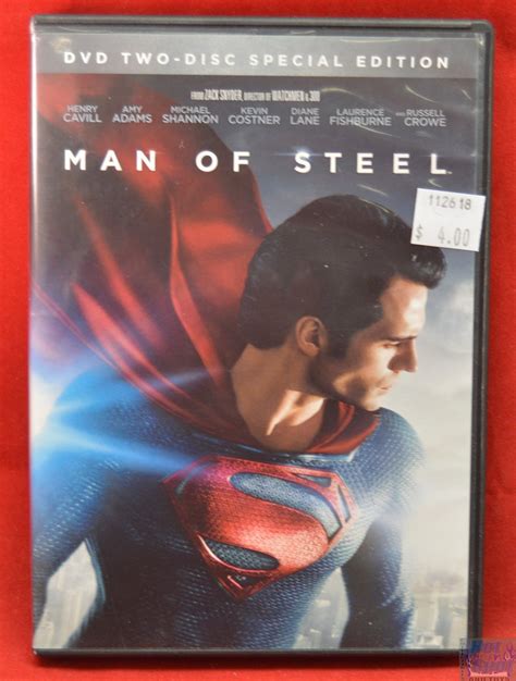 Hot Spot Collectibles And Toys Man Of Steel DVD Two Disc Special Edition