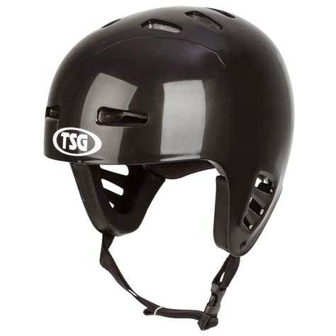 Tsg Bmxdirt Helmet Dawn Flex Solid Color Black Maciag Offroad
