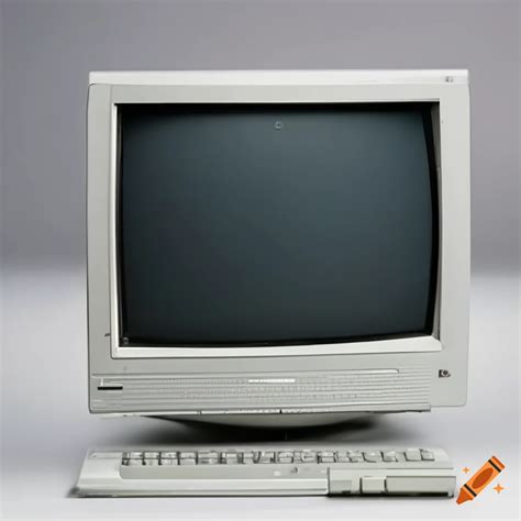 Vintage Computer With Crt Monitor On Craiyon