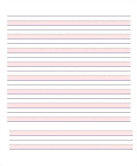 Lined Colored Paper