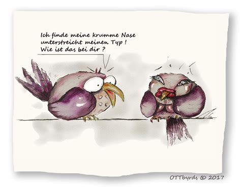 Vogelleben kurz vor Ostern OTTbyrds schräge Cartoons