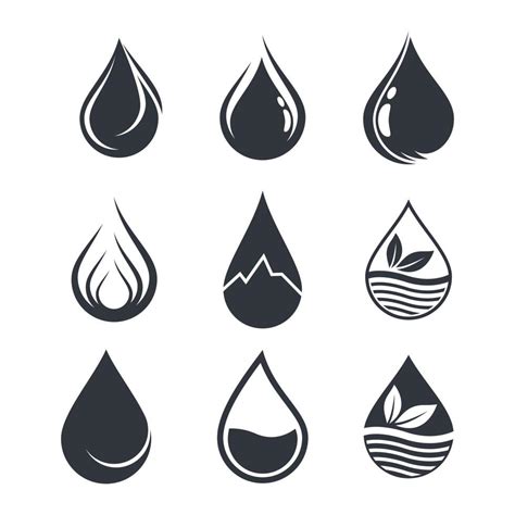 Water Drop Logo Images 3170884 Vector Art At Vecteezy