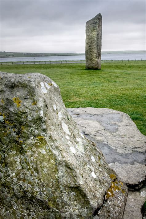 Standing Stones Of Steness Orkney Mainland Scotland Alan