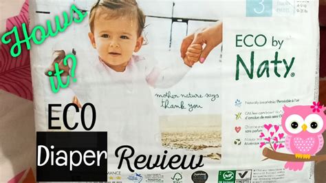 Eco By Naty Diaper Review டயப்பர் ரிவீவ் Youtube