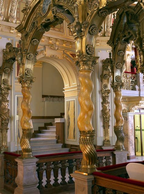 Beautiful Palace Like Interior Stock Image Image Of Marble Palace
