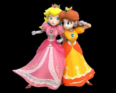 Peach Et Daisy Super Princess Peach Super Mario Art Peach
