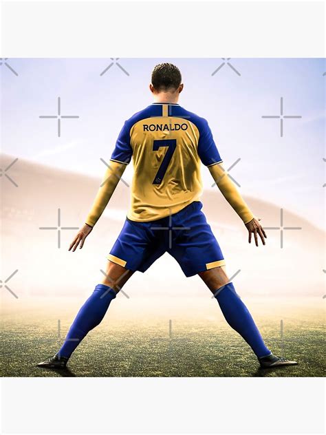 Ronaldo Al Nassr Siuuu Poster For Sale By Lokiwithluv Redbubble