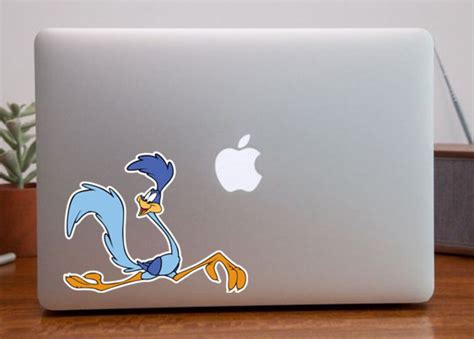 Roadrunner Running Looney Tunes Sticker Roadrunner Car And Etsy