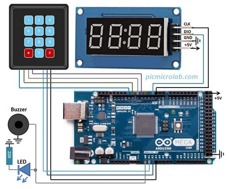 Countdown Timer With Arduino Using Arduino And 4 Digit 7 Segment Images