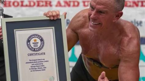 marine veteran holds plank for over 8 hours setting guinness world record