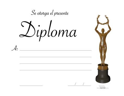 Tipos De Diplomas Para Imprimir Imagui