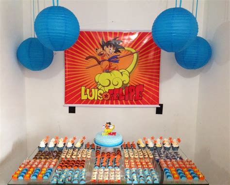 Festa Goku Party Goku Aniversario Festa Aniversario Festa