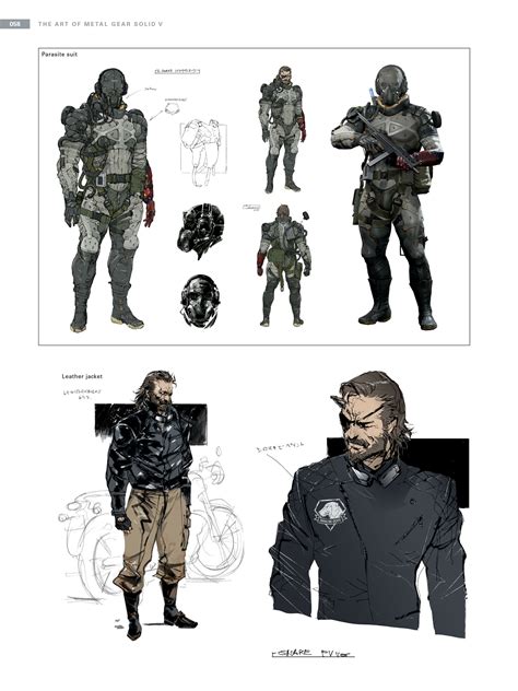Libro The Art Of Metal Gear Solid V Armor Concept Concept Art Mgs 5