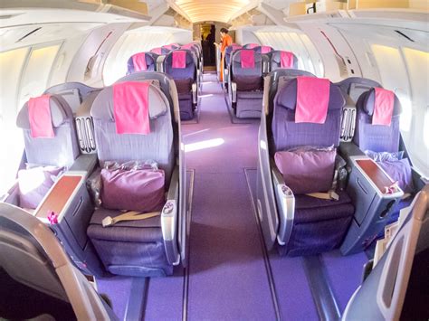 Review Thai Airways Business Class Sapporo To Bangkok