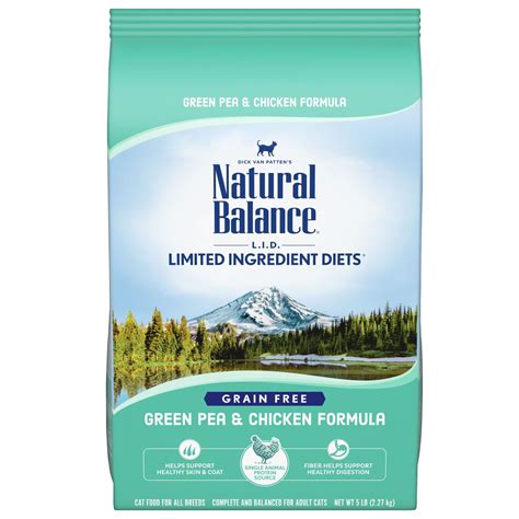 Go through your ingredient list, and look up. Natural Balance Limited Ingredient Diets Green Pea ...