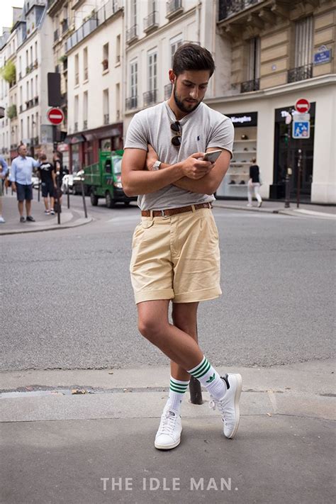 Mens Street Style Tuck It In Smarten Up Your Shorts And T Shirt By Tucking Them In And
