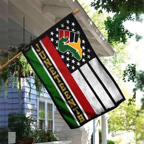 Juneteenth Flag Flagwix House Flag Pole House Flags Make A T